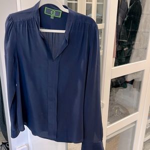 C wonder navy blouse